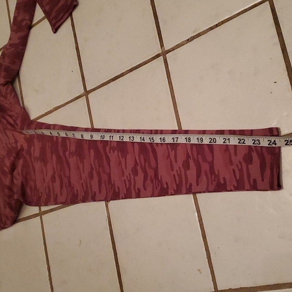 Firtitude Leggings Active Size XS High Waisted Pink Camouflage Berry Camo - Picture 4 of 9